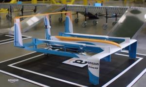 Amazon представив прототип дрона безпілотної служби доставки