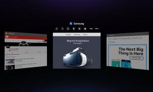 Samsung представила Інтернет-переглядач для шолому віртуальної реальності Gear VR
