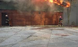 У Київській області згорів навчальний центр «Укрпошти»