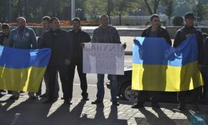 Шахтарі Нововолинська приєдналися до всеукраїнської акції протесту