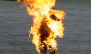 На Красній площі у Москві чоловік здійснив самоспалення