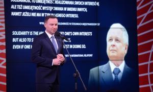 Лідери Східної Європи зустрілися на конференції пам’яті Леха Качинського