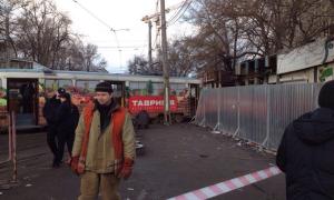 В Одесі трамвай зійшов з рейок та збив пішохода 