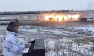 Буковинська співачка Марина Тимофійчук зняла кліп під час візиту до військових в АТО (відео)