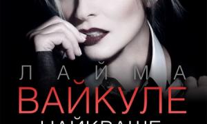 Лайма Вайкуле анонсувала гастролі в Україні