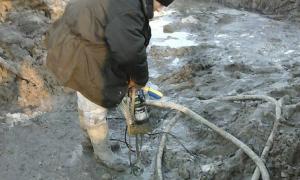 На Житомирщині вкотре затримано  бурштинокопачів