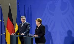 Президент України та Федеральний канцлер Німеччини обговорили подальше виконання Мінських домовленостей