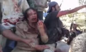 Опубліковане нове відео жорстокої розправи над Каддафі