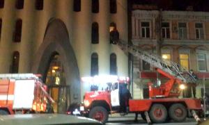 У центрі Дніпропетровська горів готель