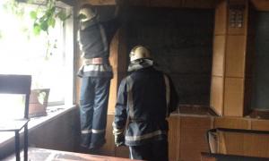 У Дніпропетровській області горіла Металургійна академія