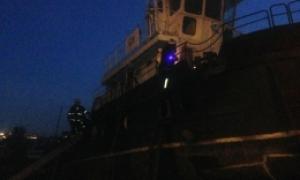 У Києві горів теплохід