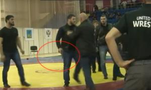 Чемпіонат Росії з вільної боротьби закінчився бійкою (відео)