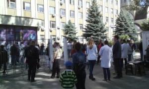 У Києві горіла лікарня