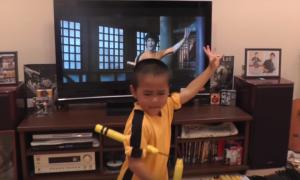 Шестирічний японський каратист повторив усі рухи  Брюса Лі у фільмі «Гра смерті» (відео)
