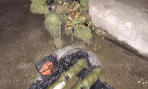 У зоні АТО виявили схрон з реактивними вогнеметами російського виробництва