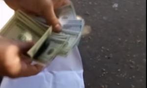 Прокурора та слідчого поліції спіймали на хабарі в зоні АТО (відео)