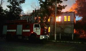У Кіровоградській області горіло профтехучилище