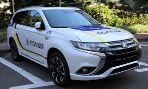 У МВС презентували  екологічний поліцейський автомобіль