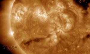 Вчені NASA зафільмували «обличчя» Сонця (відео)