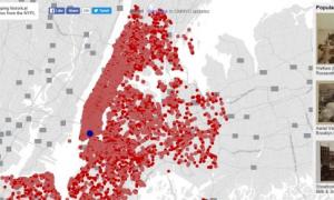 З’явилася інтерактивна мапа Нью-Йорка з історичними фотографіями 1870-1970 років