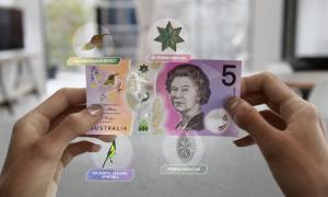 Резервний банк Австралії випустив прозору банкноту з анімацією (відео)
