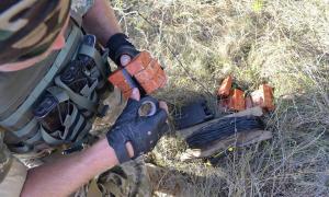 Сапери в зоні АТО проводять заняття з мінно-вибухової справи