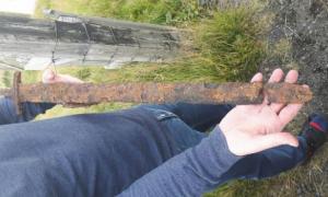 Мисливці на гусей випадково знайшли меч, що належав першим поселенцям Ісландії 