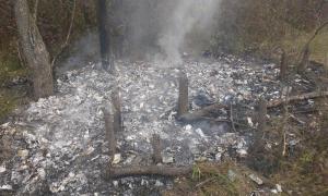 Порушники кордону намагалися спалити контрабанду
