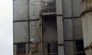 У Луганській області горіла сушарня елеватора
