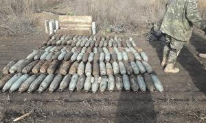 СБУ виявила три схованки з великою кількістю боєприпасів у районі проведення АТО