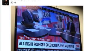 Керівництво CNN вибачилося за антисемітський напис на екрані 