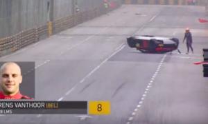 Перегони FIA GT World Cup в Макао виграв гонщик, який розбив свій автомобіль (відео)