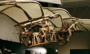 В Італії збудували «літаючий велосипед» Да Вінчі