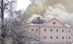 В Ужгороді ліквідували пожежу у в’язниці