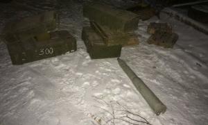 У районі АТО виявлено дві схованки зі зброєю 