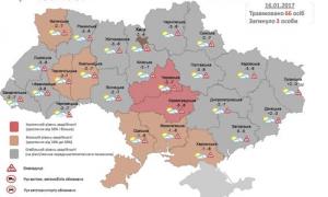 Рівень аварійності залишається високим у шести областях України