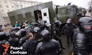 День Волі у Білорусі: сотні затриманих і побитих поліцією