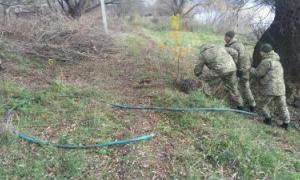 На кордоні з Молдовою прикордонники виявили спиртопровід (відео)
