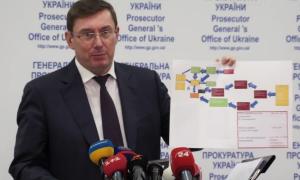 Луценко звинувачує 
Саакашвілі в організації злочинного угрупування