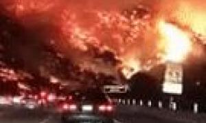 Каліфорнійський ад: користувачі Мереж вражені пожежами, які вирують у штаті (відео)