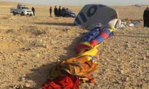 У Єгипті розбилася повітряна куля з туристами 