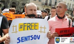 У Ґданську пройшла акція на підтримку Олега Сенцова