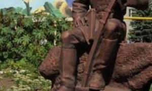 У Гуляйполі відкрили пам'ятник Нестору Махну 