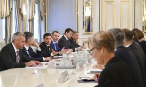 Зеленський обговорив з послами країн «Великої сімки» та главами представництв ЄС і НАТО реформи в Україні