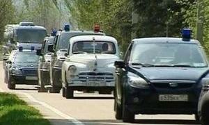 Президенти України і Росії взяли участь в міжнародному автопробігу