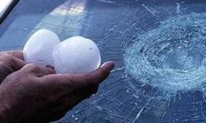 На Кубані (Росія) випав град розміром з куряче яйце