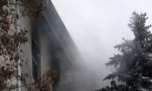 У Дніпропетровську згоріло приміщення управління облдержадміністрації