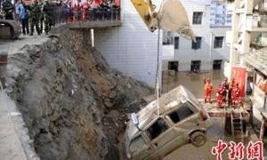 1117 чоловік загинуло від зсувів на північному заході Китаю