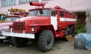 У Луцьку перевернулась пожежна машина 