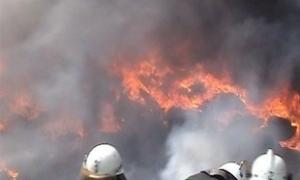 У центрі Києва в будівлі Укрпошти виникла пожежа